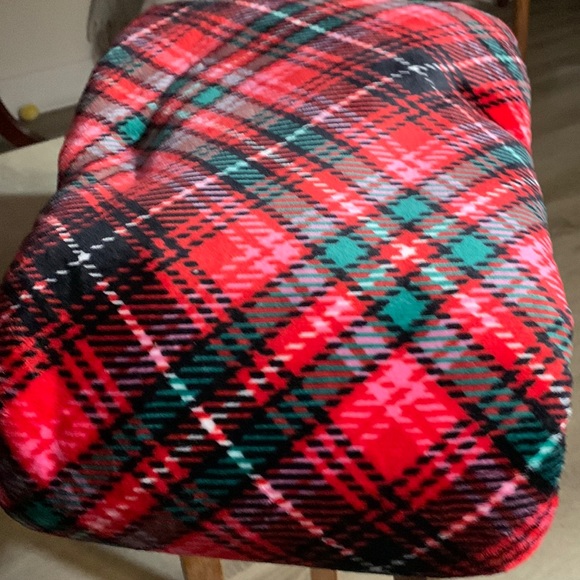 Z Supply - Plaid Plush Blanket Noble Fir